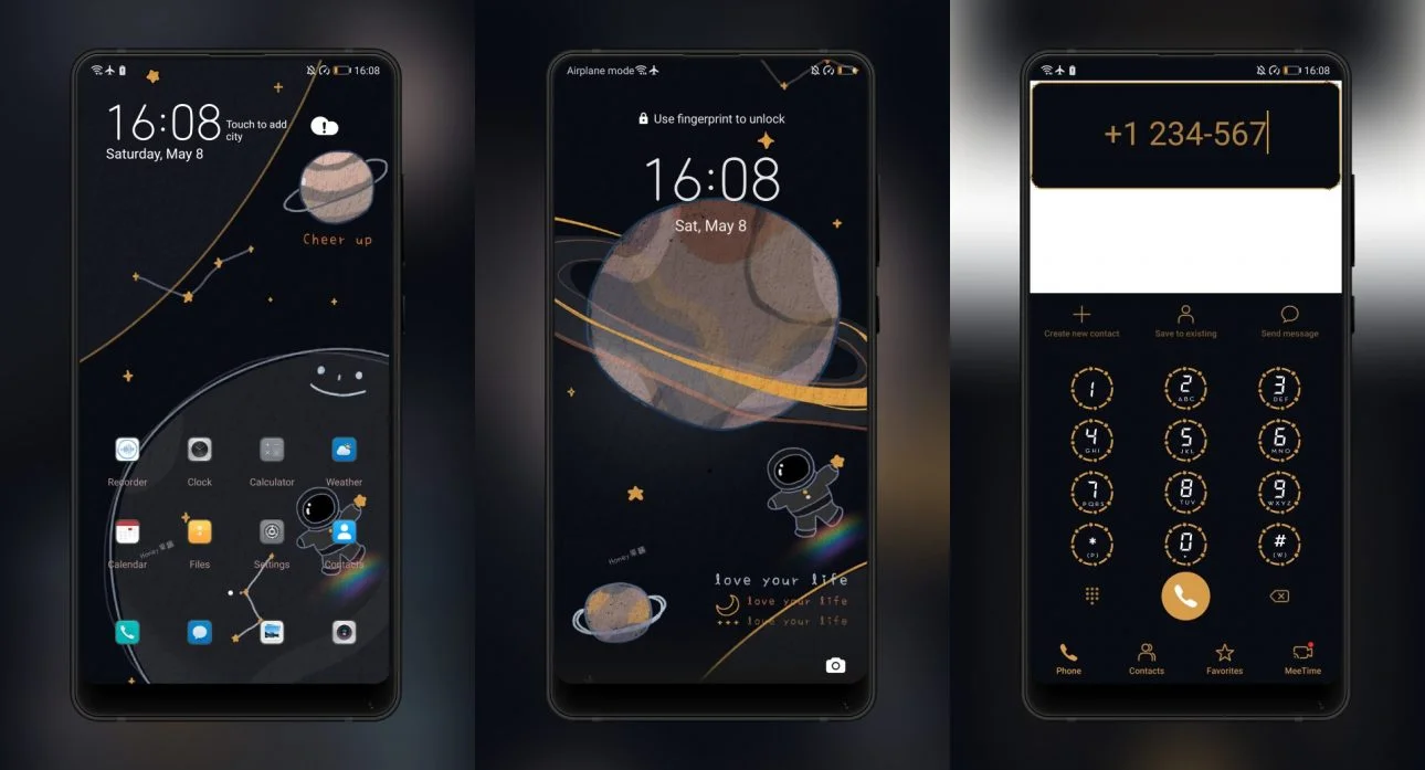 Astronaut v2 EMUI Theme