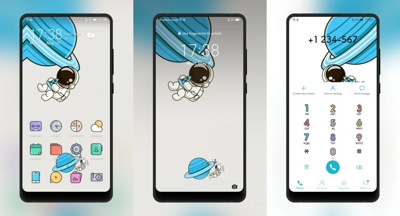 Astronaut v3 EMUI Theme