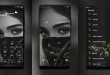 Beauty of Black EMUI Theme