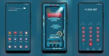 Blue is Gold EMUI Theme