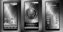 Brushed metal EMUI Theme