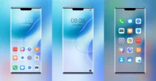 Clear Blue one take EMUI Theme