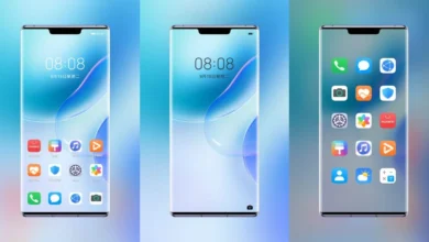 Clear Blue one take EMUI Theme
