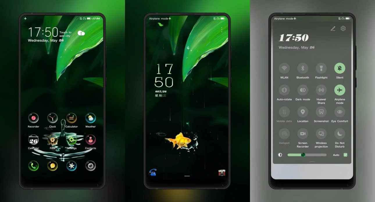 Drops of Water pro EMUI Theme