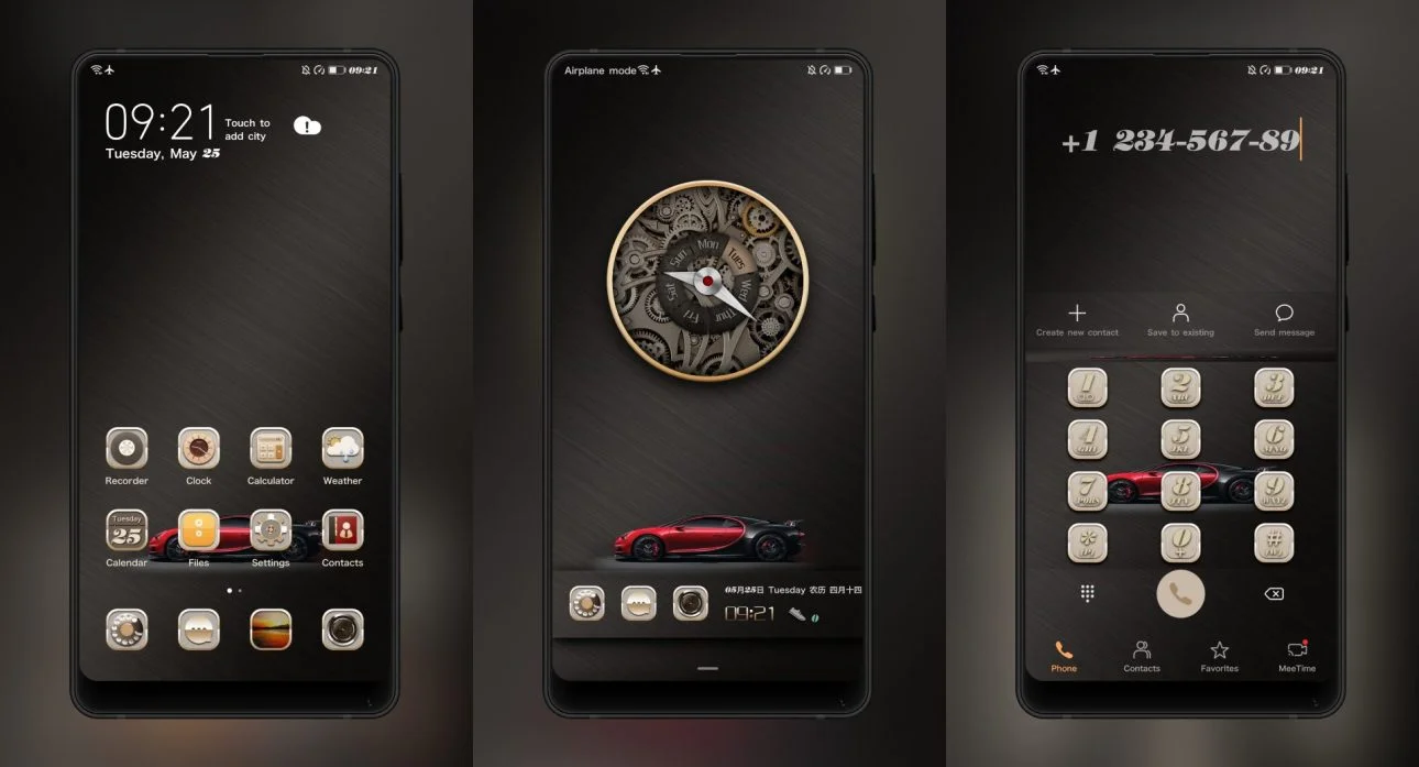 Future Runs EMUI Theme