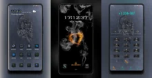 Ghost swordsman EMUI Theme