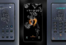 Ghost swordsman EMUI Theme