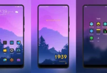 Gradient Mountain EMUI Theme
