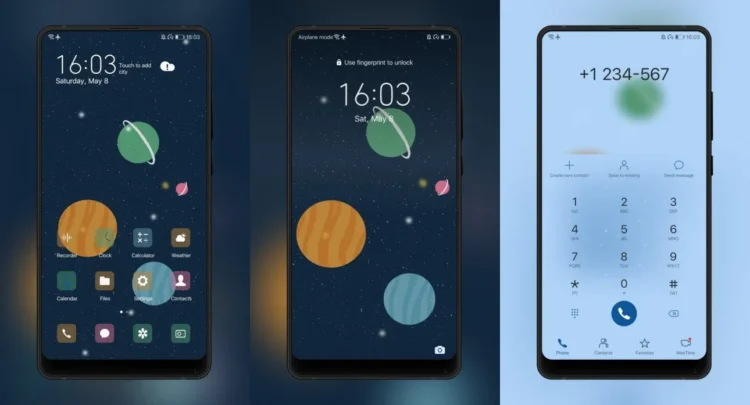 Happy Stars v2 EMUI Theme