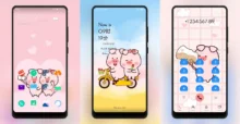 Happy pig EMUI Theme