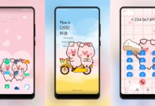 Happy pig EMUI Theme