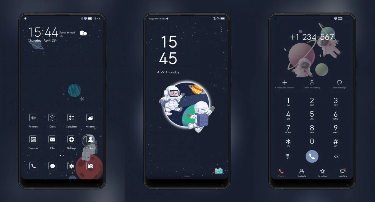 Interstellar EMUI Theme