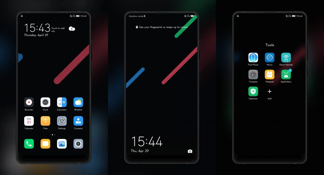 Intro UI EMUI Theme