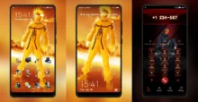 Dark Naruto EMUI Theme