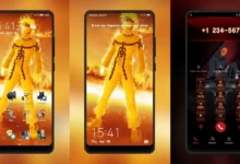 Dark Naruto EMUI Theme