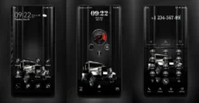 Old Silver car flash EMUI Theme