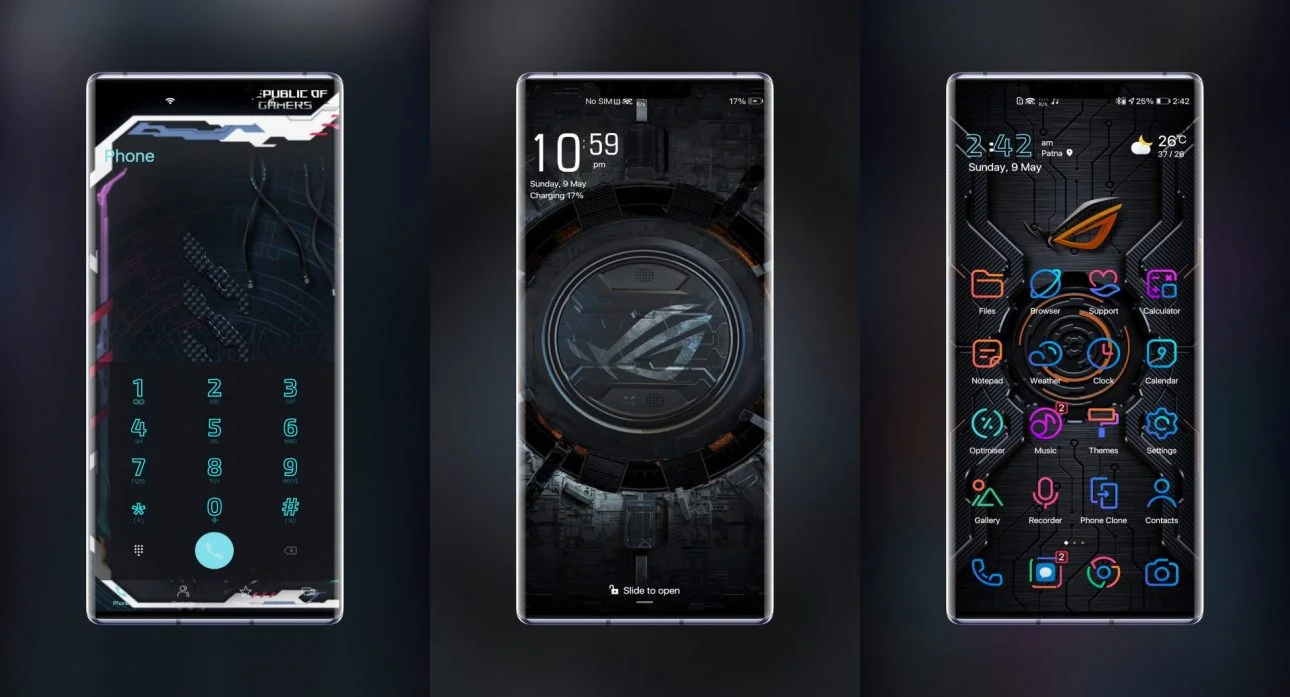 ROG V4 EMUI Theme