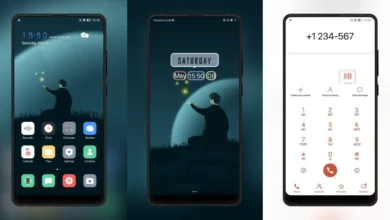 Simple crimson EMUI Theme