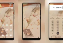 Sleeping Cat EMUI Theme