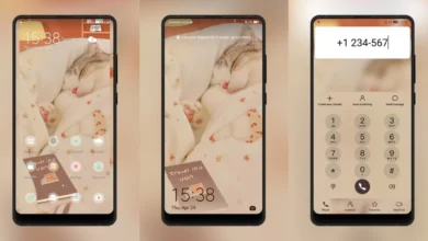 Sleeping Cat EMUI Theme