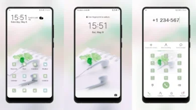 Small fresh fan EMUI Theme