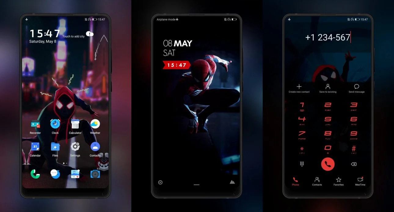 Spider man EMUI Theme