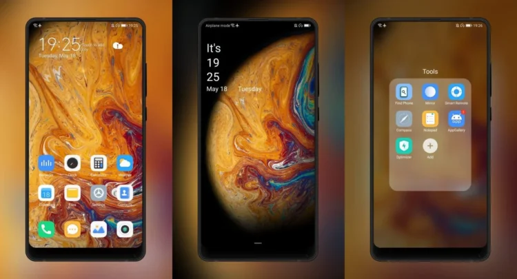 Star source EMUI Theme