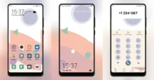 Star trails EMUI Theme