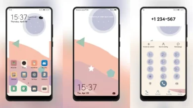 Star trails EMUI Theme