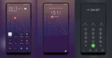 violaadark 2021 EMUI Theme