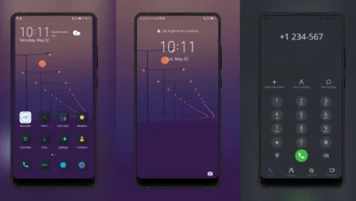 violaadark 2021 EMUI Theme
