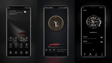 Business Dark C EMUI Theme