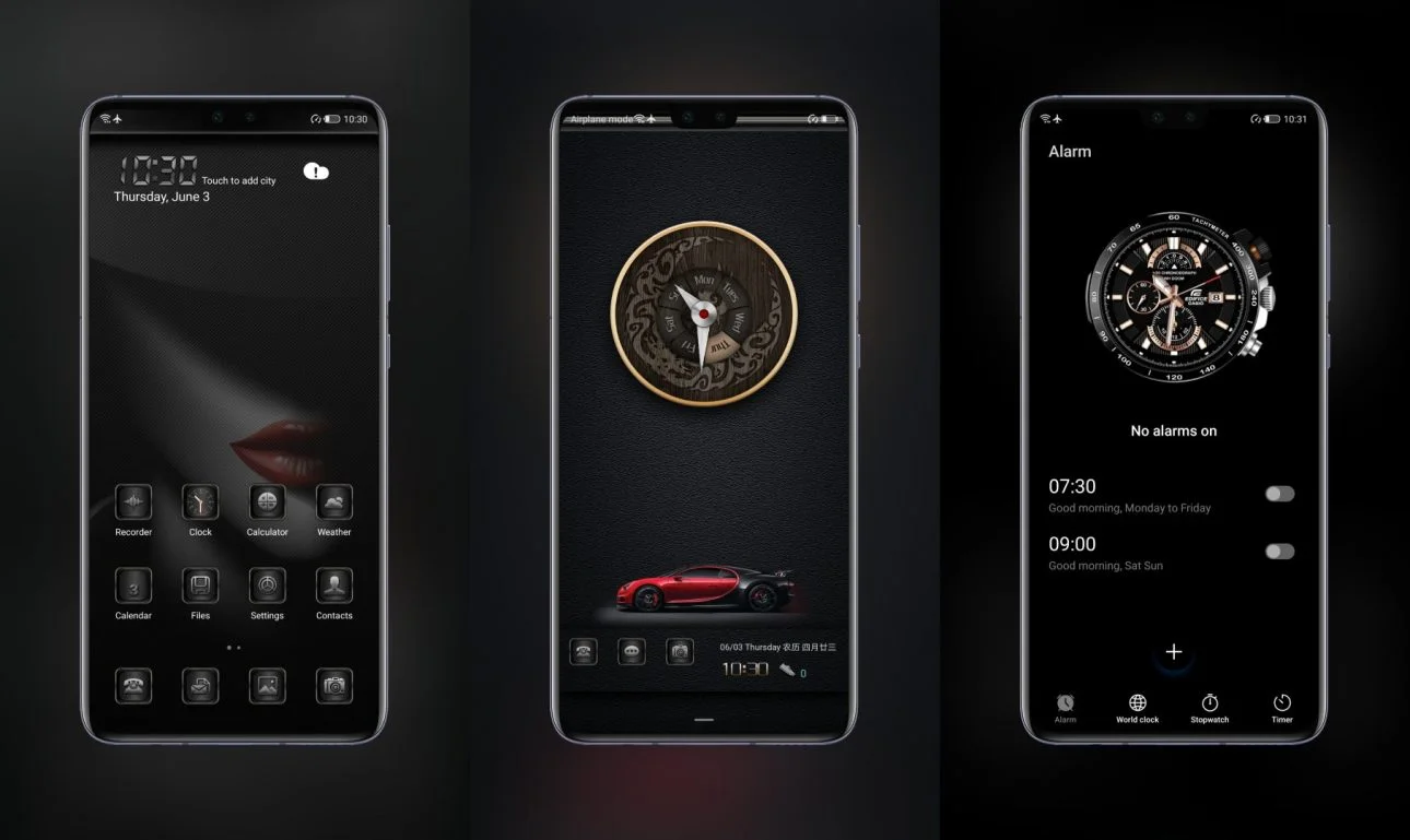 Business Dark C EMUI Theme
