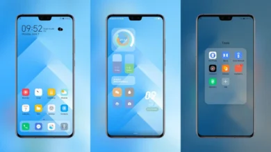 Clear Blue UI EMUI Theme