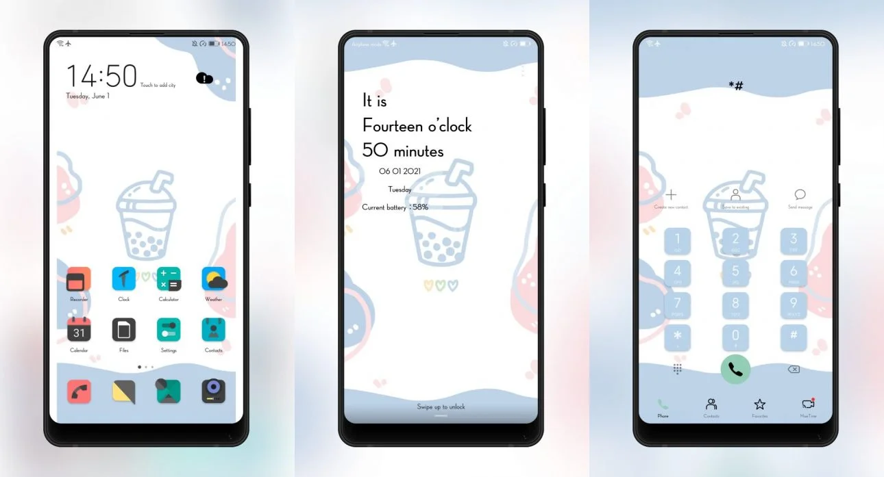 Cold Coffee EMUI Theme
