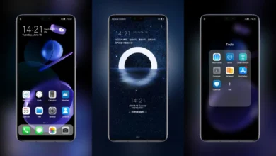 Dark Cyan EMUI Theme