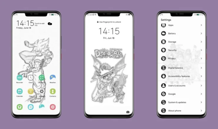 Dragon Ball v2 EMUI Theme