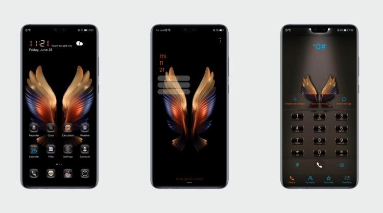 Golden Wing EMUI Theme