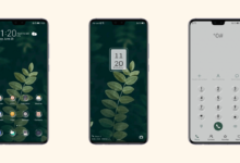 Green field EMUI Theme