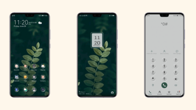 Green field EMUI Theme
