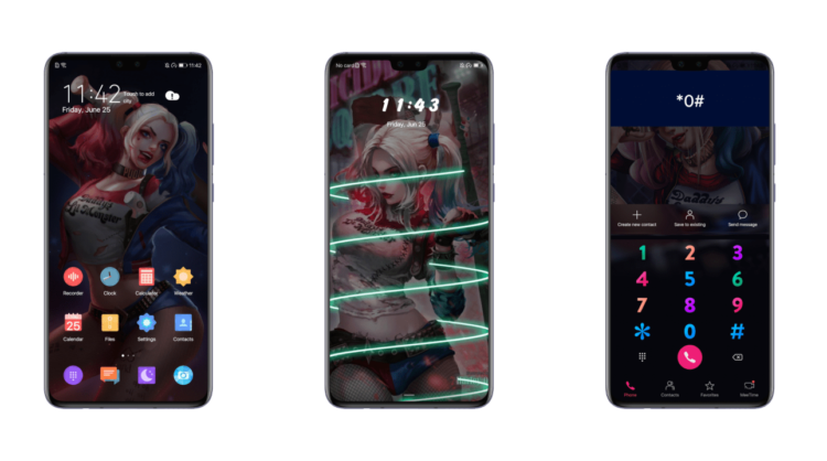 Harley Quinn EMUI Theme