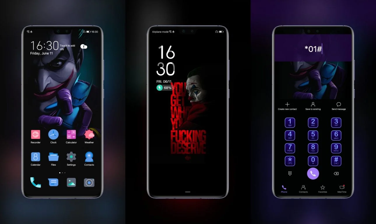 Joker EMUI Theme