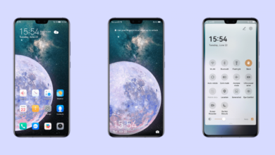 Purple Moon one take EMUI Theme