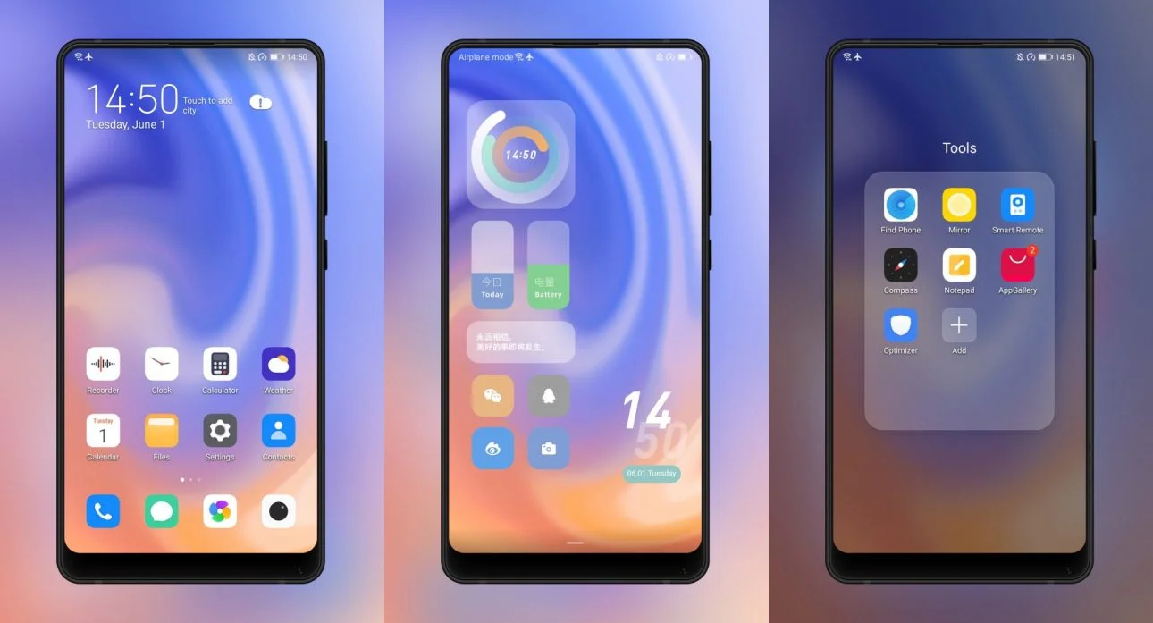 Simple Color Pro EMUI Theme