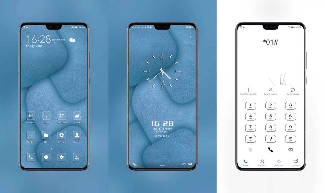Translucent EMUI Theme