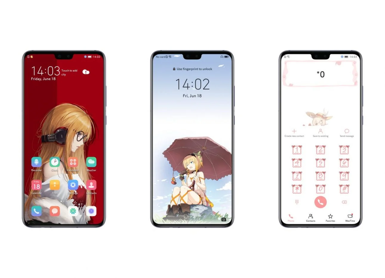 Two dimensions EMUI Theme
