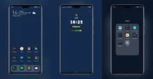 iOS Blue Material EMUI Theme
