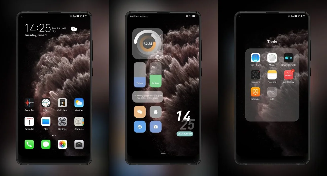 iOS Gold EMUI Theme