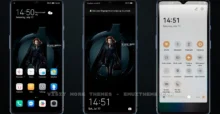Black Widow one take EMUI Theme