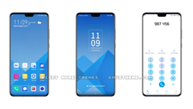 Blue Mountain EMUI Theme